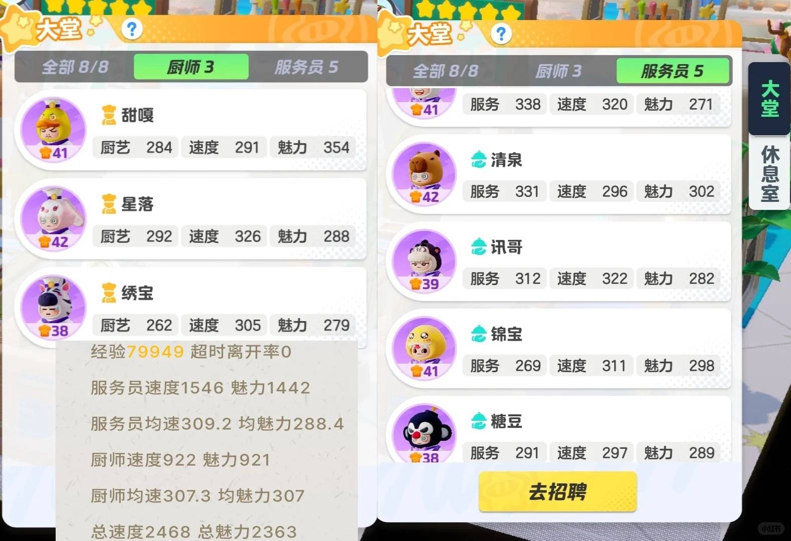 局攻略：员工菜单及8w收益摆法AG真人网元梦之星餐厅42级布(图3)